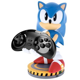 Exquisite Gaming Soporte Sujeción Figura Sonic 21cm para Mandos y Móviles