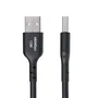 Startech Cable USB2AC4MBKE USB-A a USB-C 4m Negro - 3A/15W Carga Rápida - Compatible con iPhone 15, Samsung Galaxy, Google Pixel, iPad Pro, MacBook