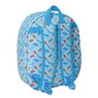 Safta avion mochila 3d - portabotellas - hombreras acolchadas - asa superior - azul claro