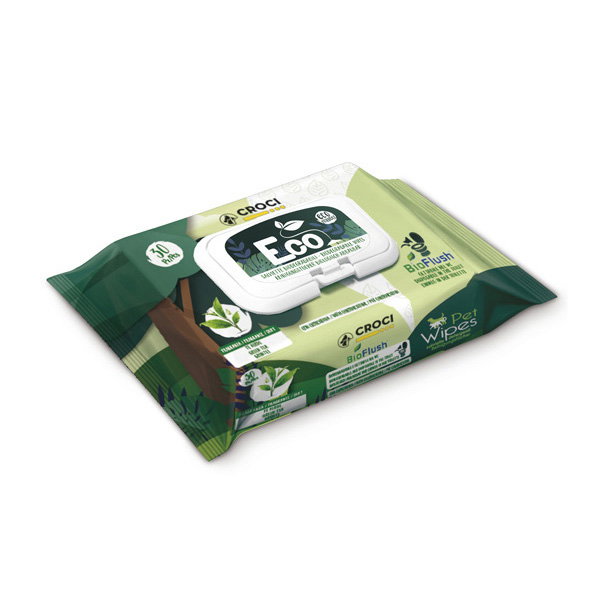 Nayeco Eco Toallitas de Té Verde y Clorhexidina