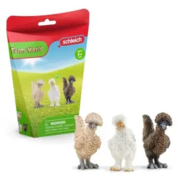 Schleich 42574 - Chicken Trio - Rango mundial agrícola
