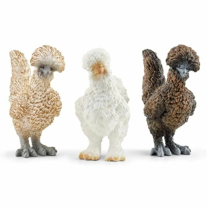 Schleich Chicken Trio - 42574 - Rango mundial agrícola
