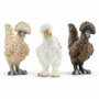 Schleich Chicken Trio - 42574 - Rango mundial agrícola