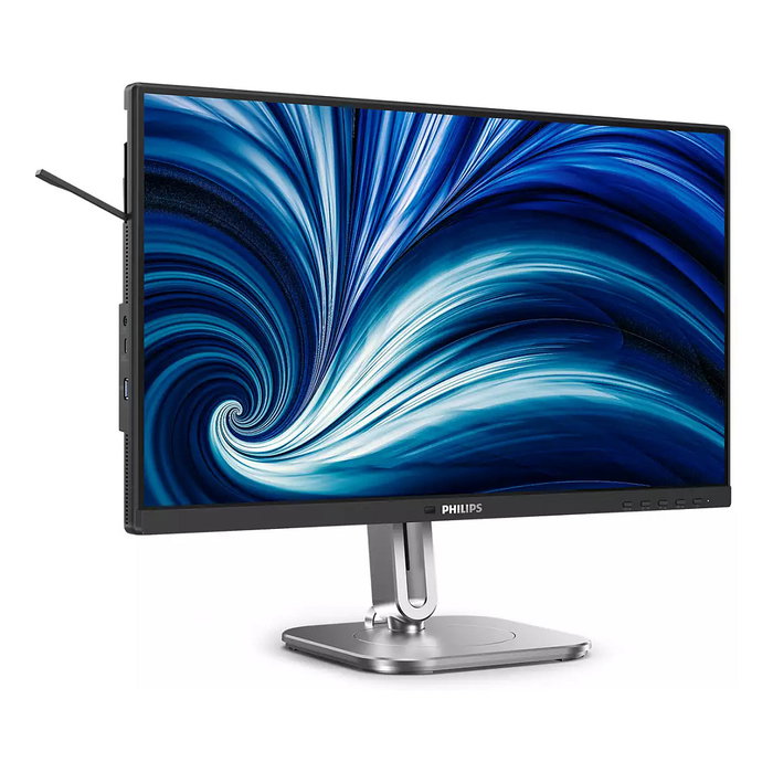 Philips 24B2N4200/00 Monitor 23.8" Full HD IPS 1920x1080 120Hz 4ms, USB-C, USB Hub, Altavoces, Ajuste de Altura, Pivote, Gris Philips 24B2N4200/00 Monitor 23.8" Full HD IPS 1920x1080 120Hz 4ms, USB-C, USB Hub, Altavoces, Ajuste de Altura, Pivote, Gris