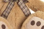 DKD Home Decor Peluche Oso Beige Marron 32 x 43 x 40 cm (2 Unidades)