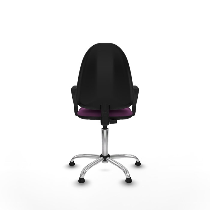 PIQUERAS Y CRESPO Silla de oficina Aýna Morado con Brazos Fijos