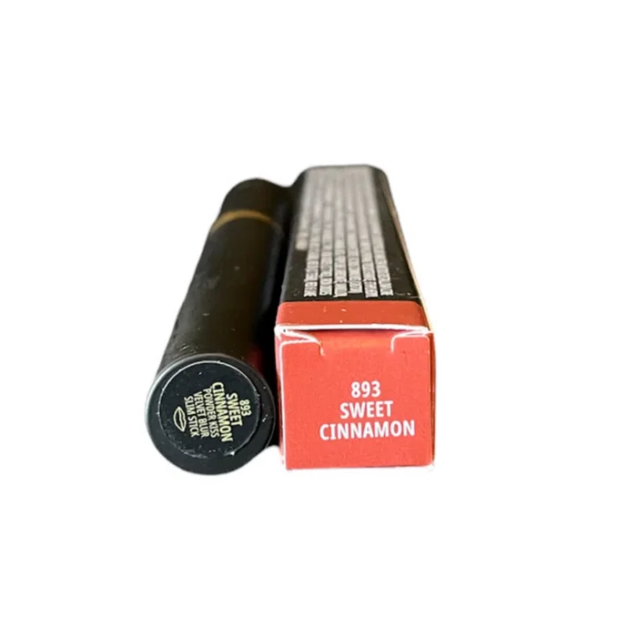 MAC Powder Kiss Velvet Blur Slim Stick Lipstick 893 Sweet Cinnamon 2g
