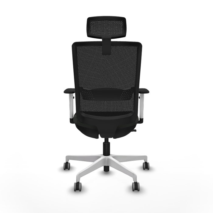 PIQUERAS Y CRESPO Silla de oficina Haches Negra con Mecanismo Sincro/Traslack PIQUERAS Y CRESPO Silla de oficina Haches Negra con Mecanismo Sincro/Traslack