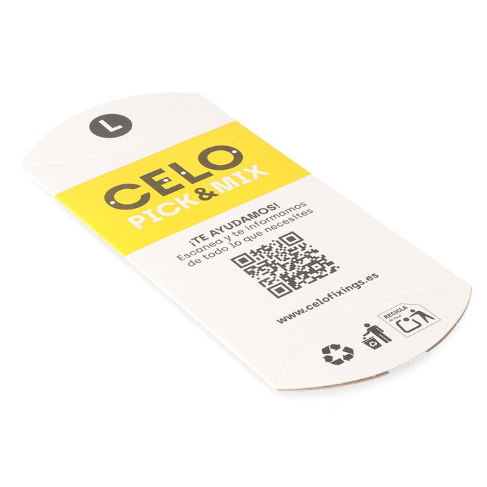 Celo Envase de cartón pick&mix grande, paquete de 25 uds
