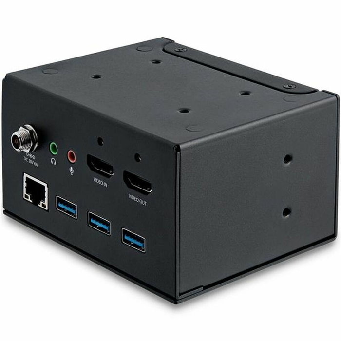 Startech MOD4DOCKACPD Base para Portátil y Replicador de Puertos USB 3.2 Gen 1, Negro