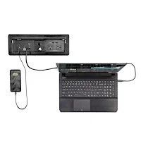 StarTech.com MOD4DOCKACPD Docking Station para Conferencias con USB-C y USB-A, 3x HDMI 4K, Ethernet, Carga USB PD 60W, Negro