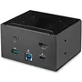 Startech MOD4DOCKACPD Base para Portátil y Replicador de Puertos USB 3.2 Gen 1, Negro