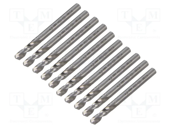 RECA Broca para metal de 4,2 mm y 55 mm en HSS-Co RECA Broca para metal de 4,2 mm y 55 mm en HSS-Co