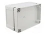 FIBOX TEMPO Carcasa Universal Gris de Policarbonato