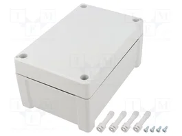 FIBOX TEMPO Carcasa Universal Gris de Policarbonato