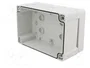 FIBOX TEMPO Carcasa Universal Gris de Policarbonato