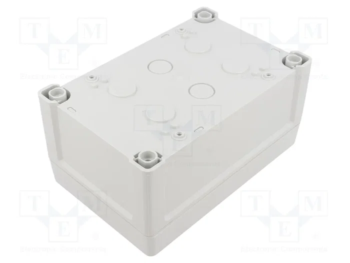 FIBOX TEMPO Carcasa Universal Gris de Policarbonato
