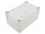 FIBOX TEMPO Carcasa Universal Gris de Policarbonato