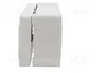 FIBOX TEMPO Carcasa Universal Gris de Policarbonato