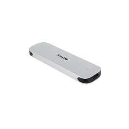 TooQ Caja Externa para SSD M.2 NGFF SATA USB 3.0 5Gbps Plata