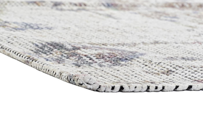 DKD Home Decor Alfombra de Algodón Blanca Impresa 120x180 cm DKD Home Decor Alfombra de Algodón Blanca Impresa 120x180 cm