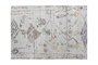 DKD Home Decor Alfombra de Algodón Blanca Impresa 120x180 cm