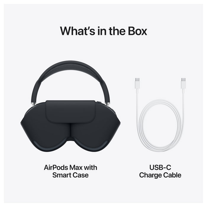 Apple AirPods Max Midnight Auriculares Diadema Inalámbrico Bluetooth 5.0 20h Marina