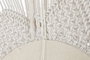 DKD Home Decor Espejo Macramé Cristal Beige 76x76 cm