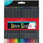 FABER-CASTELL Black Edition Estuche de 24 Lápices de Colores Multicolor
