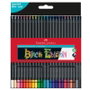 FABER-CASTELL Black Edition Estuche de 24 Lápices de Colores Multicolor