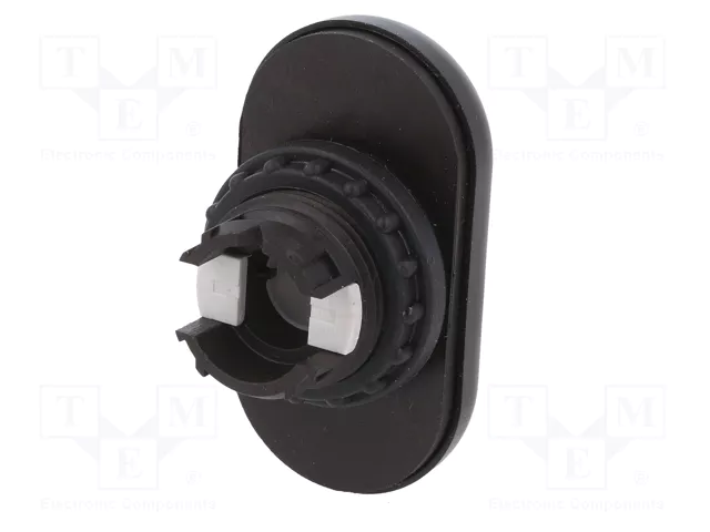 EATON ELECTRIC Interruptor Doble 22mm Negro