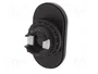 EATON ELECTRIC Interruptor Doble 22mm Negro