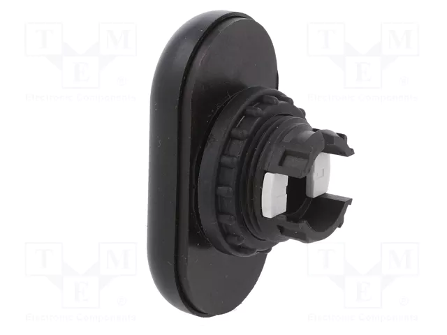 EATON ELECTRIC Interruptor Doble 22mm Negro