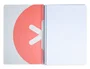 Antartik Cuaderno espiral A4 tapa dura 80 hojas 90gr cuadro 4mm margen color coral