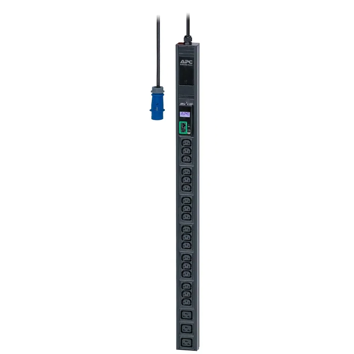 APC EPDU1116M - Unidad de Distribución de Energía (PDU) Regulada, 21 Salidas AC (C13/C19), 0U, 16A, Monitoreo, Cable 3m, Negro