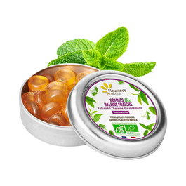 Fleurance Nature Gominolas Aliento Fresco Bio Caja Metalica 35G Té Verde Menta Perejil