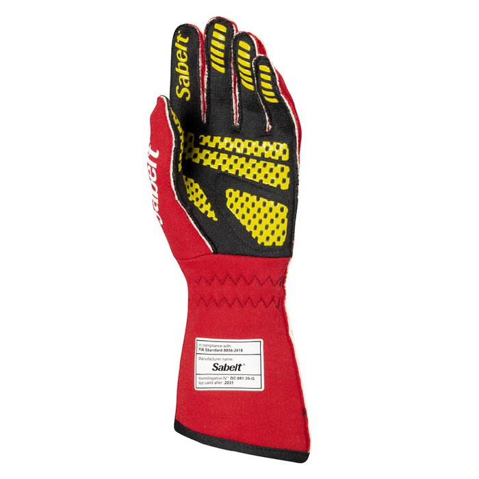 Sabelt SBRFTG10RS11 Guantes Hero Tg-10 FIA8856-2018 Ignífugos Palma de Silicona Rojo Talla 11 Sabelt SBRFTG10RS11 Guantes Hero Tg-10 FIA8856-2018 Ignífugos Palma de Silicona Rojo Talla 11