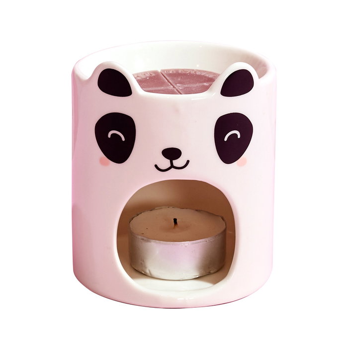 The Concept Factory Quemador de Esencias con Cera Perfumada Aroma Vainilla
