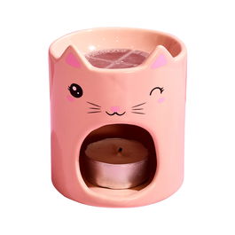 The Concept Factory Quemador de Esencias con Cera Perfume Colección Kawaii Cerámica