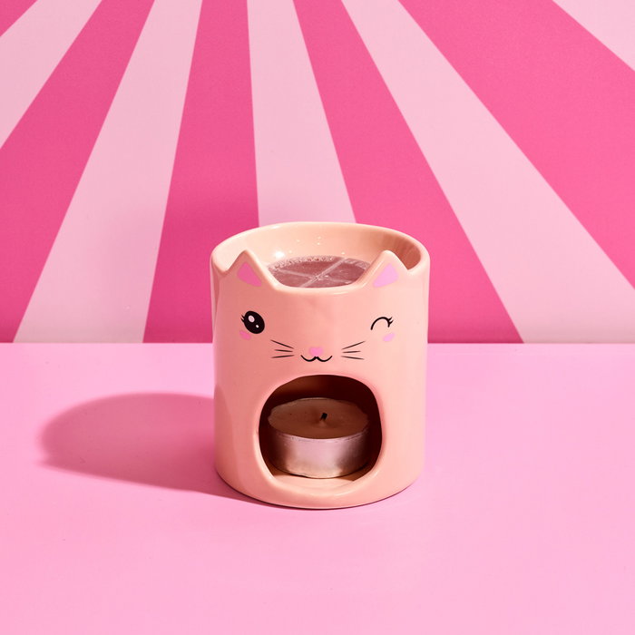 The Concept Factory Quemador de Esencias con Cera Perfumada Aroma Vainilla