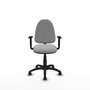 PIQUERAS Y CRESPO Silla de oficina Aýna Gris claro con Brazos 1D