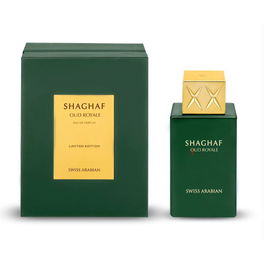 Swiss Arabian Shaghaf Oud Royale - Eau de Parfum Edición Limitada, Perfume de Oud Árabe, Vaporizador 75 ml