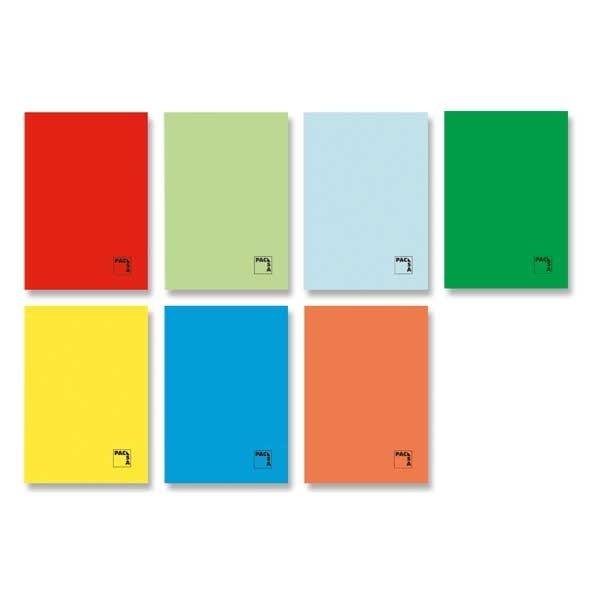 Pacsa Libreta Grapada 50 Hojas 70g Formato A4 Colores Surtidos Pacsa Libreta Grapada 50 Hojas 70g Formato A4 Colores Surtidos