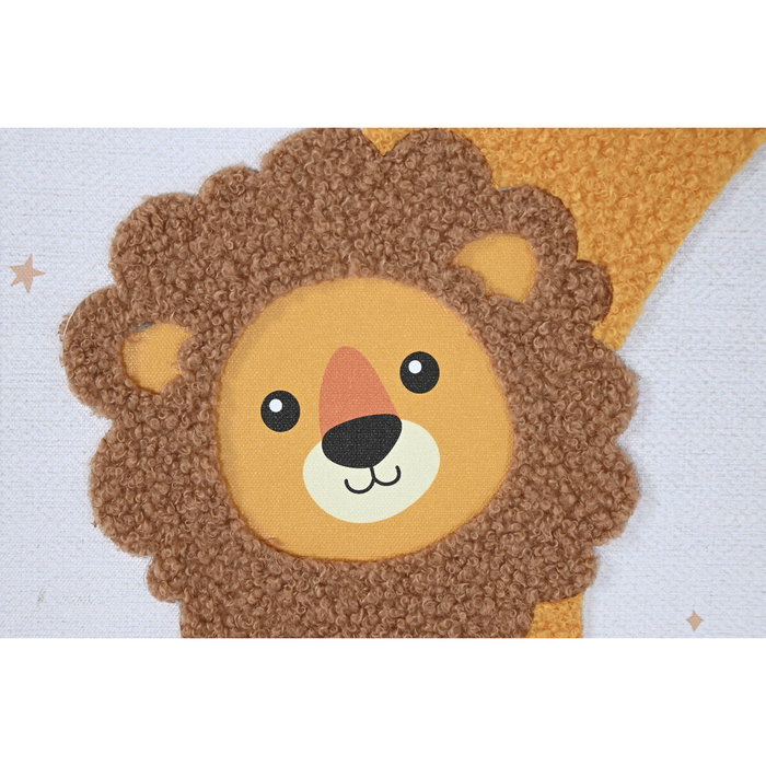 DKD Home Decor Set de 4 Cuadros de Lienzo Poliéster Animal 30x1,8x40 cm
