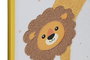 DKD Home Decor Cuadro Lienzo Animal Amarillo Blanco 40 x 30 cm (4 Unidades)