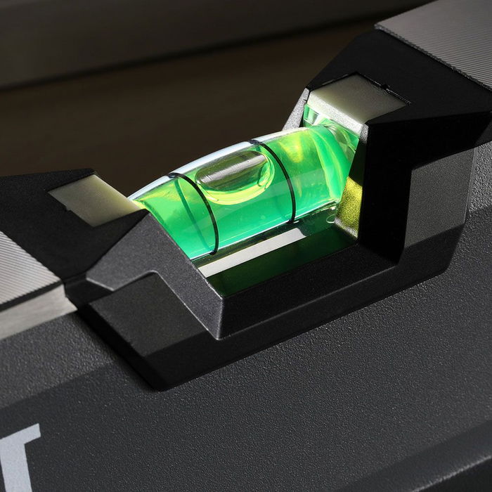 Toughbuilt TB-H2-L-M60LH-M Nivel Magnético Tubular con Burbuja Iluminada 60 cm