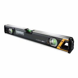 Toughbuilt Nivel magnético tubular con burbuja iluminada, 60 cm