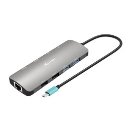 I-Tec USB-C Metal Nano 2x HDMI Docking Station + PD 100W