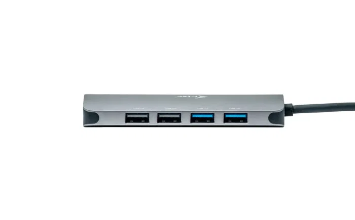 i-tec C31NANOHDM2DOCPD Dock USB-C Metal, 2x HDMI 4K 60Hz, PD 100W, USB-A 3.2/2.0, Ethernet Gigabit, para Portátil, Tablet, Windows, macOS, Android, Plata