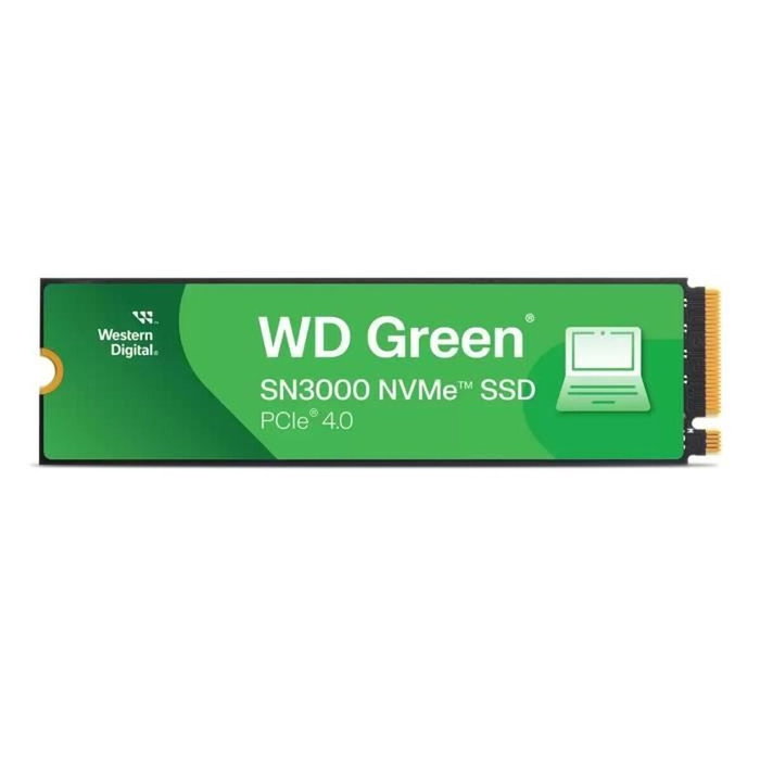 Disco Duro Western Digital WDS500G4G0E 2 TB SSD 500 GB SSD Disco Duro Western Digital WDS500G4G0E 2 TB SSD 500 GB SSD